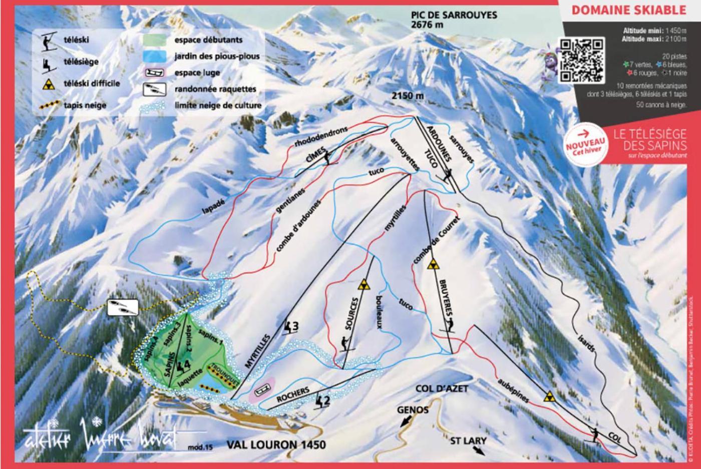 Acces Direct Aux Pistes - Appartement Pour 4 Genos ภายนอก รูปภาพ