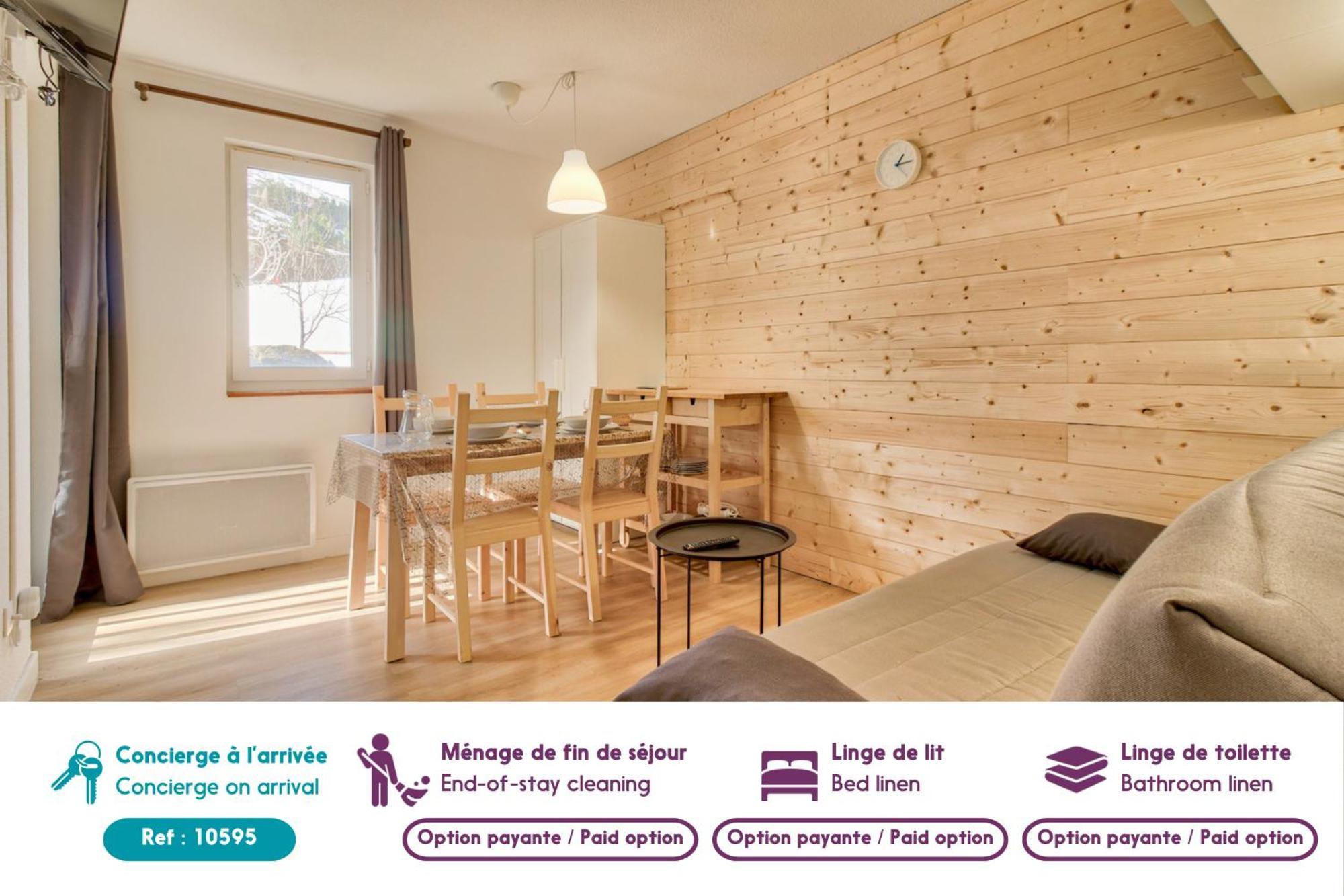 Acces Direct Aux Pistes - Appartement Pour 4 Genos ภายนอก รูปภาพ
